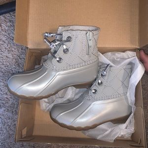 Sperry Saltwater Boot Toddler Size 8